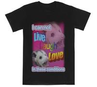 No Puedo Vivir, Reír, Amar Camiseta Negra De Manga Corta para Niños Black Kids tee Short Sleeve T-Shirt