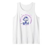 No Puedo Vivir sin música Camiseta sin Mangas