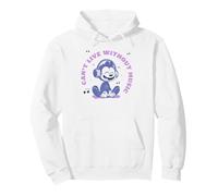 No Puedo Vivir sin música Sudadera con Capucha