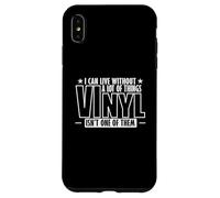 No Puedo Vivir sin Vinyl Record Carcasa para iPhone XS MAX