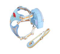 No Pull Dog Harness - Anti-Pull Handle Pet Accessory | Adjustable Dog Harness with Rope Set For Puppies, Daily Outdoor Activities, Walking, Running, Shopping & Exercise