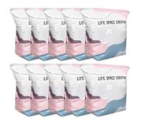 No-Pump 3d Vacuum Storage Bags 3-Sec Fast Compression, No-Pump Large Vacuum Storage Compression Bags, Press & Seal No Pump Needed, Reusable Vacuum Pack Bags for Clothes Duvet Travel And Home (10PCS-B)