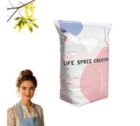 No-Pump Vacuum Storage Bags - Press and Seal, No Pump Needed, Reusable Space Saving Compression Bags, Moisture and Dust Proof Vacuum Storage Bag For Clothes, Perfect For Bulky Bedding (M)