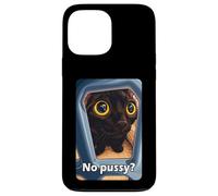 No Pussy? Funny Pussy Meme Adult Joke Pussy Cat Meme Joke Carcasa para iPhone 13 Pro MAX
