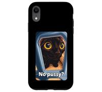 No Pussy? Funny Pussy Meme Adult Joke Pussy Cat Meme Joke Carcasa para iPhone XR