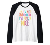 No quiero decir que sea picante Buena cita Camiseta Manga Raglan
