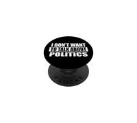 No Quiero Hablar de política PopSockets PopGrip Adhesivo