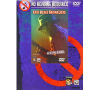 No Reading Required: Easy Blues Guitar Licks (DVD) [Reino Unido]