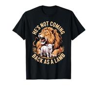 No regresará como un león de Cordero de Judá Camiseta