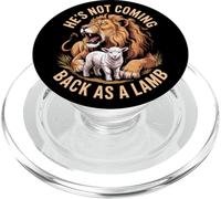 No regresará como un león de Cordero de Judá PopSockets PopGrip para MagSafe