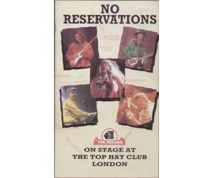No Reservations - The Indians on stage at the Top Hat Club, London