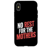 No Rest For The Mothers Crianza de la Maternidad cansada - Carcasa para iPhone X/XS