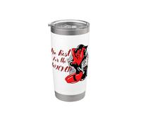 No Rest For The Wicked Devil Girl Psychobilly Vaso térmico de acero inoxidable de doble pared