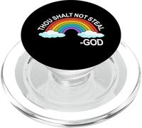 No robarás a Dios Rainbow una Promesa de Dios PopSockets PopGrip para MagSafe