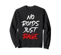 No Roids Just Rage Culturismo Natural Sudadera