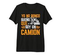 No Ronco Sueño Que Soy Un Camión Conductor de camión Camiseta Premium