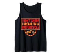 No Ronco, sueño Que Soy un Dicho en Moto Camiseta sin Mangas