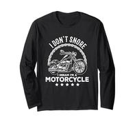 No Ronco, sueño Que Soy un Motociclista Que ronca en un Club de Motocicletas Manga Larga