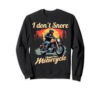 No ronco, sueño que soy un padre motociclista Sudadera