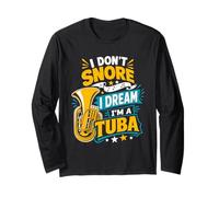 No Ronco, sueño Que Soy una Tuba, música Divertida Manga Larga