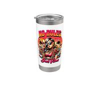 No Rules Just Vibes - Tatuaje para niña Vaso térmico de acero inoxidable de doble pared