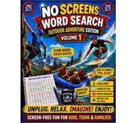 No Screens Word Search: Outdoor Adventure Edition Vol 1 (No Screens Puzzles)