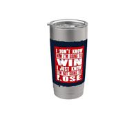 No sé cómo voy a ganar, solo sé que voy a perder Vaso térmico de acero inoxidable de doble pared