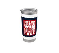 No sé cómo voy a ganar, solo sé que voy a perder Vaso térmico de acero inoxidable de doble pared