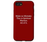 No se equivoquen, esto es guerra espiritual todo esto Carcasa para iPhone SE (2020) / 7 / 8