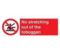 No se estira fuera del cartel de trineo - 600x200mm - L62