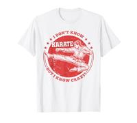 No sé Karate, Pero sé Loco Divertido Artes Marciales Camiseta