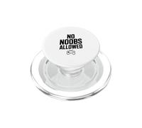 No se Permiten novatos Gamer Anti-Novato PopSockets PopGrip para MagSafe
