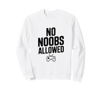 No se Permiten novatos Gamer Anti-Novato Sudadera