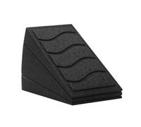 No se puede calmar en cuña con junta de cuña - Durable Slant Board Calf Stretcher, High?Weight Capacity Lean Heel Wedge, ligero portátil Sports Accessory with Textured for Gym Home Travel Office