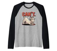 No se Puede Camiseta Manga Raglan