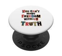 No se Puede Tener Libertad sin la Verdad PopSockets PopGrip Adhesivo