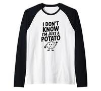 No sé Que Soy Solo una Patata Gracioso Camiseta Manga Raglan