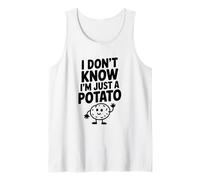 No sé Que Soy Solo una Patata Gracioso Camiseta sin Mangas