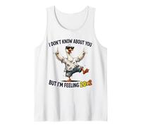 No sé sobre ti, Pero me Siento Ganso Divertido 20x2 Camiseta sin Mangas