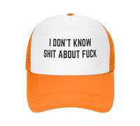 No Sé Una Mierda sobre Joder Gorra De Visera Moda Gorra Deportiva Clásica Sombrero para Unisex Hombre Deportes