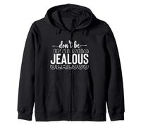 No Seas Celoso atrevida Diva Actitud Amor Propio Confianza Sudadera con Capucha