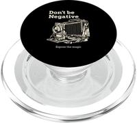 No Seas Negativo Exponer la Magia (gráfico de cámara analógica) PopSockets PopGrip para MagSafe