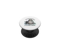 No Seas Parte del Problema Cute Seal Animal Humor Wildlife PopSockets PopGrip Adhesivo