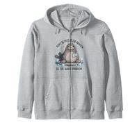 No Seas Parte del Problema Cute Seal Animal Humor Wildlife Sudadera con Capucha