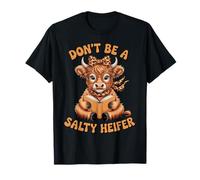 No Seas un Amante de la Vaca de novilla Salada Linda Vaca de Las Tierras Altas Camiseta