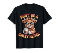 No Seas un Amante de la Vaca de novilla Salada Linda Vaca de Las Tierras Altas Camiseta