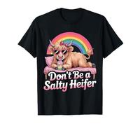No Seas un Amante de la Vaca novilla Salada Divertida Vaca de Las Tierras Altas Camiseta
