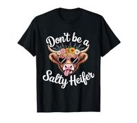 No Seas un Amante de Las Vacas de novilla Salada, Vaca Escocesa de Las Tierras Altas Camiseta