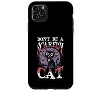 No Seas un Gato asustado: Gato de Halloween Carcasa para iPhone 11 Pro MAX