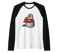 No Seas un Sello de aplausos Camiseta Manga Raglan